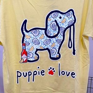 NWT Lemon Puppie Love Tee